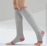 Stödstrumpor med dragkedja